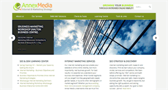Desktop Screenshot of annexmediamarketing.com